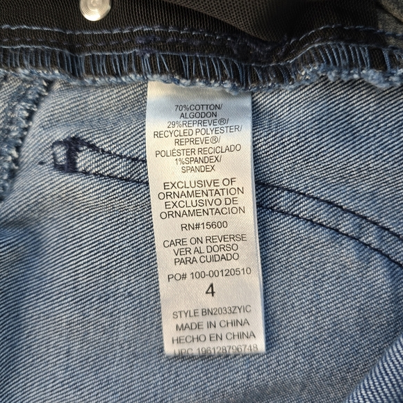 Democracy “Ab” Technology High Rise Straight Leg Jeans – Women’s Size 4 - Picture 7 of 8